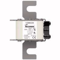 Предохранитель, 450 A, AC 690 В, 200 кА, size 2, 61x77x126 мм, aR, IEC UL Eaton FUSE 450A 690V