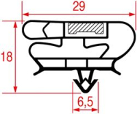 GASKET 599X1559 DOOR S 70/140 EASY