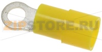 КАБЕЛЬНАЯ КЛЕММА КОЛЬЦЕВАЯ ЖЕЛТАЯ Ø 4,3MM 100 ШТ