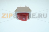 SWITCH 2-POLE RED 16A 250V