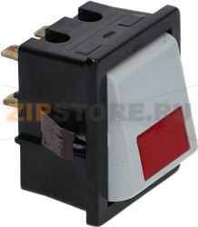 ДВУХПОЛЮСНЫЙ ПЕРЕКЛЮЧАТЕЛЬ БЕЗ ПОДСВЕТКИ 16А 250В 