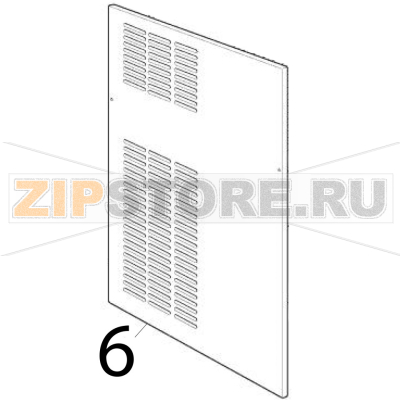 Pannello SX Scotsman MF 46 WS Pannello SX Scotsman MF 46 WSЗапчасть на деталировке под номером: 6