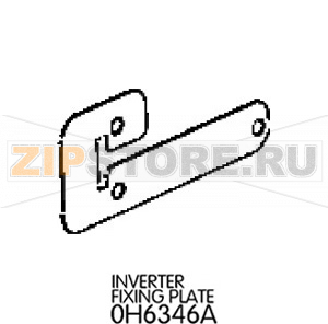 Inverter fixing plate Unox XV 893 Inverter fixing plate Unox XV 893Запчасть на деталировке под номером: 190Название запчасти на английском языке: Inverter fixing plate Unox XV 893