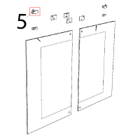 Cerniera SX inox Unox XL 413