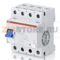 Выключатель дифференциального тока четырехполюсный, F204B-80/0.03 ABB 2CSF204501R1800