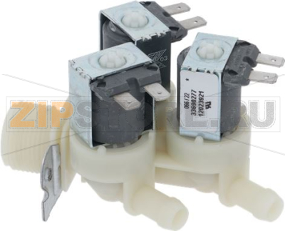 Electrovalvula 230V AC 50/60Hz 3vía Agua 