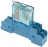 MINIRELÈ FINDER 40.31 12V CON ZOCCOLO