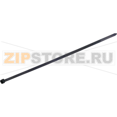 Стяжки кабельные 500 мм, черные, 100 шт TRU Components 1578044 