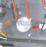 Ribbon take up pulley lower (set of 5) Zebra P310C