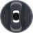 KNOB BLACK ø 65 mm 0-1-2-3-4-5-6