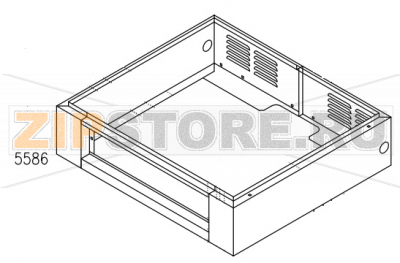 Assieme Vano Contattori Aristarco TR 1650   Assieme Vano Contattori Aristocrat Aristarco TR 1650Запчасть на сборочном чертеже под номером: 5586Название запчасти Aristarco на итальянском языке: Assieme Vano Contattori Aristarco TR 1650