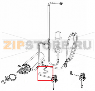 Tubo silicone 4x7 Silanos S 021   Tubo silicone 4x7 Silanos S 021Запчасть на сборочном чертеже под номером: 8Название запчасти на итальянском языке: Tubo silicone 4x7 Silanos S 021