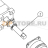 Вал тормоза риббона Datamax A-4310 Mark II RH