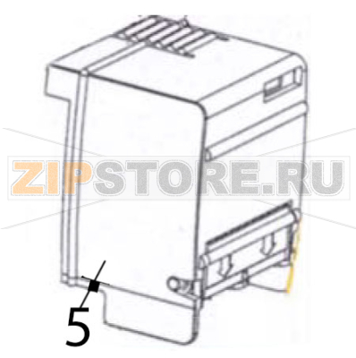 Cassette feeder kit Zebra P310i Cassette feeder kit Zebra P310iЗапчасть на деталировке под номером: 5