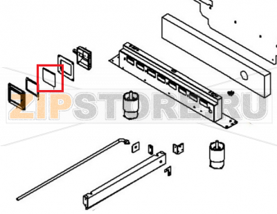 Glass Angelo Po FX101E3   Glass Angelo Po FX101E3Запчасть на 