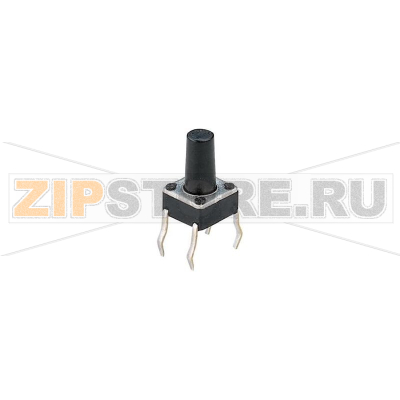 Кнопка 24 В/DC, 0.05 А, 1 x выкл/вкл, без фиксации, 1 шт Weltron T604 
