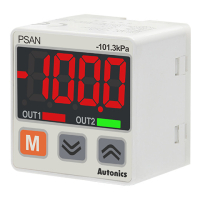 Датчик давления цифровой, компактный, разъем с кабелем Autonics PSAN-V01CA-NPT1/8