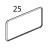 Door gasket profile 248 linemiss-XCH030 Unox XF 193