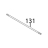 Dis open lever shaft Sato CT412LX DT