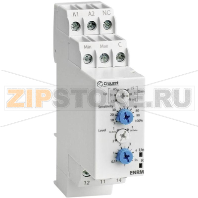 Реле контроля уровня жидкости 24 В/AC/DC, 240 В/AC/DC, 1 шт Crouzet ENRM 