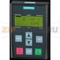 G120P-BOP-2 - G120P, базовая панель оператора BOP-2, IP55 Siemens G120P-BOP-2