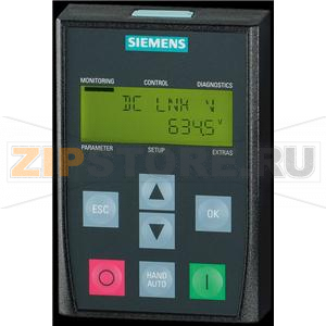 G120P-BOP-2 - G120P, базовая панель оператора BOP-2, IP55 Siemens G120P-BOP-2 