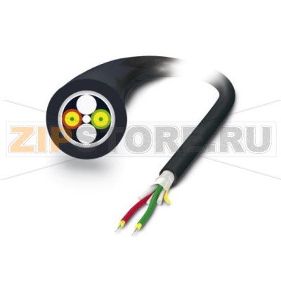 Стекловолоконный кабель Phoenix Contact PSM-LWL-GDO-50/125 дуплекс 50/125 мкм, длина по заказу, без разъемов, для наружного монтажа.Минимальный заказ: 1 шт.Упаковка: 1 шт.