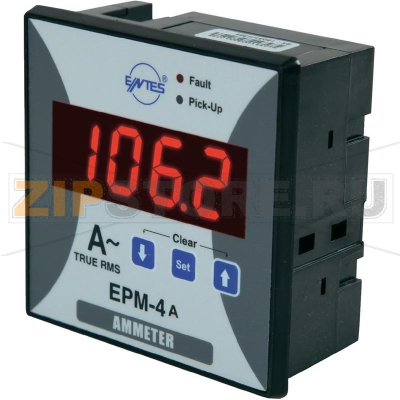 Амперметр программируемый, 1 фаза Entes EPM-4A-96 