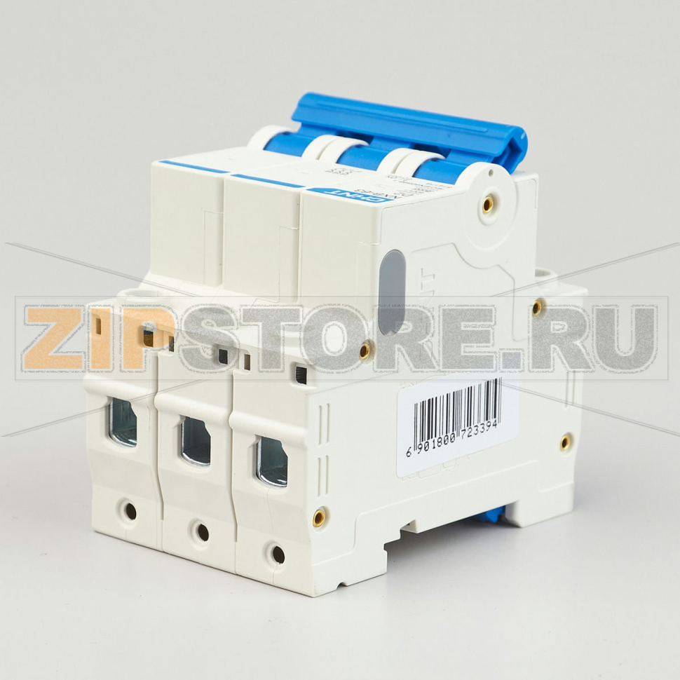 Выключатель автоматический 2 А, 6 кА, 3 полюса Chint NXB-63 
