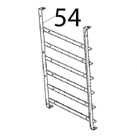 Supporto lat. SX 6x600x400 Unox XBC 615EG