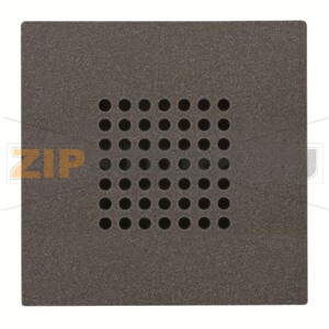 Механизм звонка, двухмодульный, антрацитовый ABB 2CLA222400N1801 