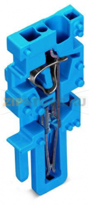 Центральный модуль для 1-проводной розетки; 4 mm?; 1-пол.; 4,00 mm?; синие Wago 769-502/000-006 