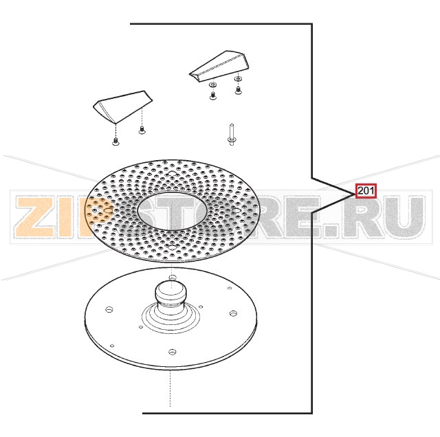 Диск абразивный ø 380 мм для картофелечистки Sirman PPJ 20 SC Диск абразивный ø 380 мм для картофелечистки Sirman PPJ 20 SC

Запчасть на сборочном чертеже под номером: 201

Название запчасти Sirman на английском языке:  Peeling disc potato peeler Sirman PPJ 20 SC
