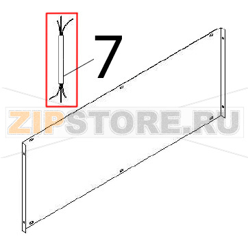 Power supply cable Angelo Po IA101L Power supply cable Angelo Po IA101LЗапчасть на деталировке под номером: 7