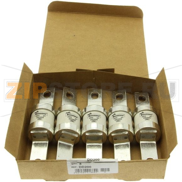 Предохранитель, 200 A, AC 415 В, 80 кА, BS88/B2, 31x136 мм, gL/gG, BS Eaton 200AMP 415V AC INDUST 