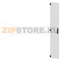 SIVACON, door, left, ventilated, IP40, H: 2000 mm, W: 300 mm, RAL 7035, Protection class 1 Siemens 8MF1030-2UT15-2BA2