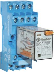 RELAIS 240 VOLTS + SOCLE 