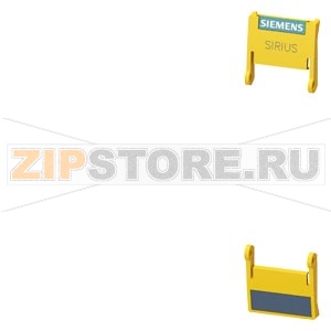 Откидная крышка 22,5 мм, для устройств SIRIUS в промышленном корпусе для установки на DIN-рейку желтого цвета Siemens 3ZY1450-1BB00 