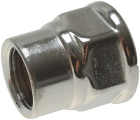 ХРОМИРОВАННАЯ МУФТА FF Ø 3/8"X1/2"