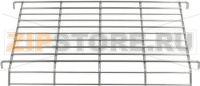 CHROMED LOWER GRID 350x235x15 mm