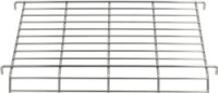 CHROMED LOWER GRID 350x235x15 mm
