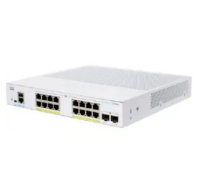 Коммутатор 16xGE, 2xSFP Cisco CBS250-16T-2G-EU
