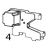 Stepping motor assembly (including belt, gears, stepping motor) TSC MX640P
