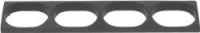 GRID FOR SMOKE OUTLET 395x70 mm