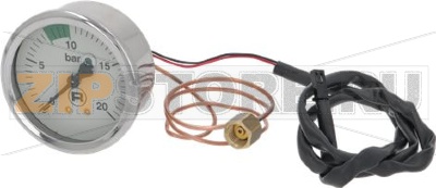 PRESSURE GAUGE PUMP ø 60 mm 0÷20 bar 