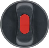 KNOB WITH RED CAP