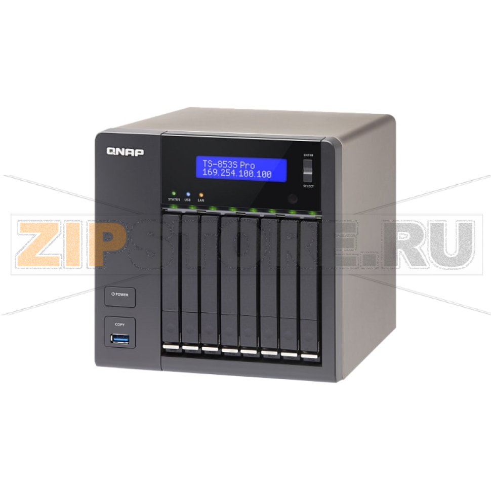 Накопитель сетевой QNAP TS-853S-PRO 