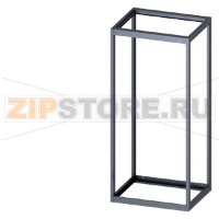 SIVACON, Supporting structure, for standard Empty enclosure, H: 2200 mm, W: 1000 mm, T: 800 mm, RAL 7035 Siemens 8MF1208-2GS40