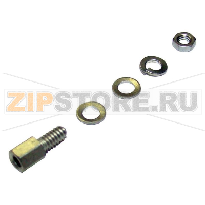 Болт с шестигранной головкой и гайкой, 1 шт Provertha 531133TA002 