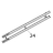 Welded left outlet guide Fagor FI-2700I
